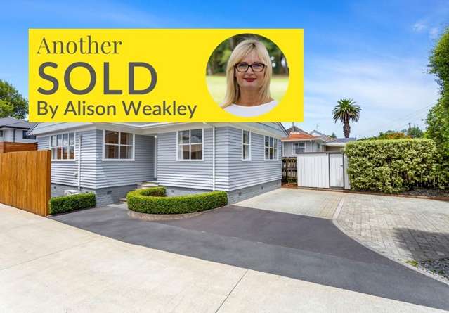 SOLD by Alison Weakley