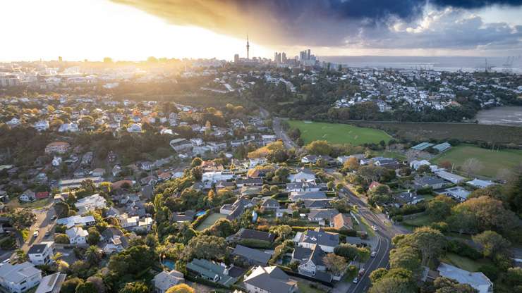 A real estate office in Auckland