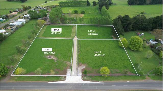 One acre, no covenants, title issued!