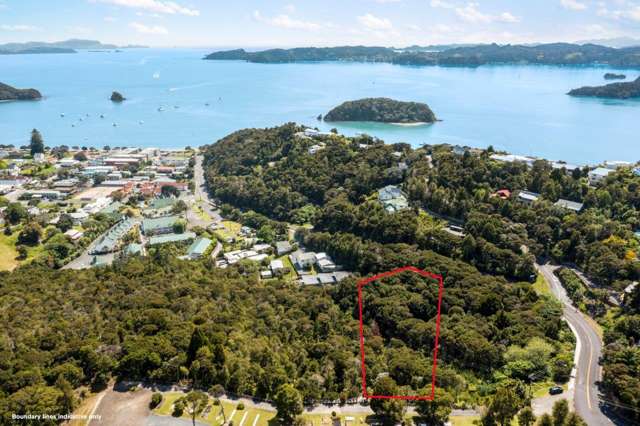 An Acre of land, No Covenants in Central Paihia