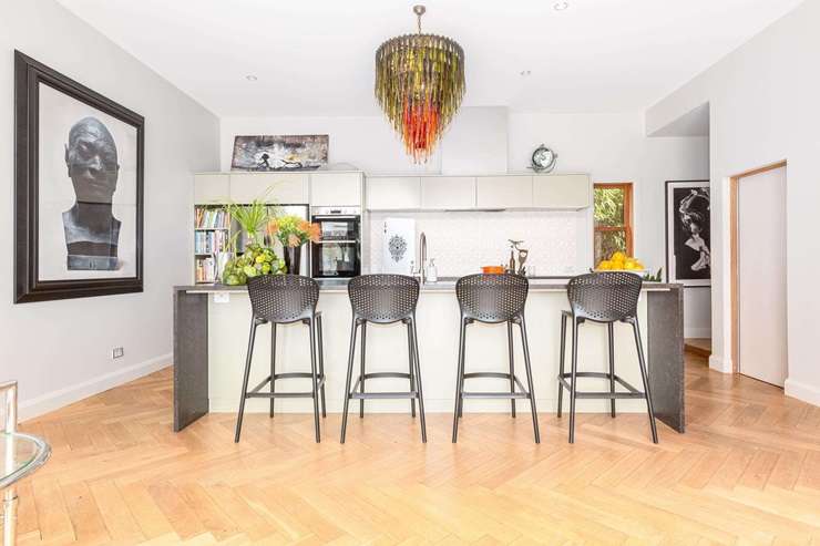 The historic home at Brougham Street, in Mount Victoria, Wellington, has sold in a mortgagee tender. Photo / Supplied