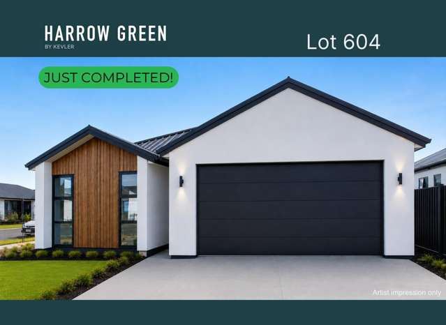 Just Completed - MOVE IN NOW!