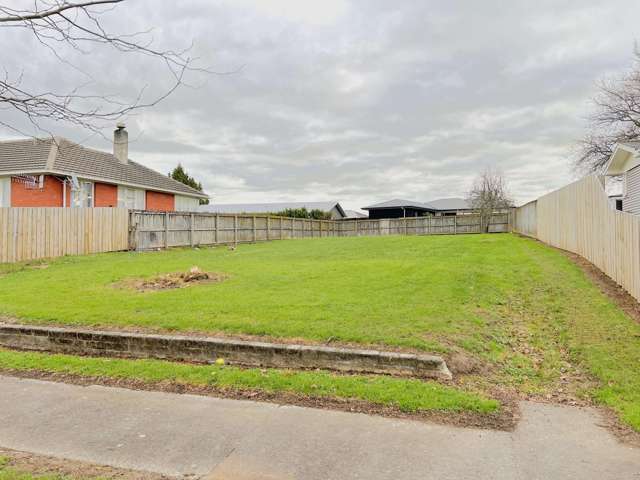Opportunity to build in central Feilding