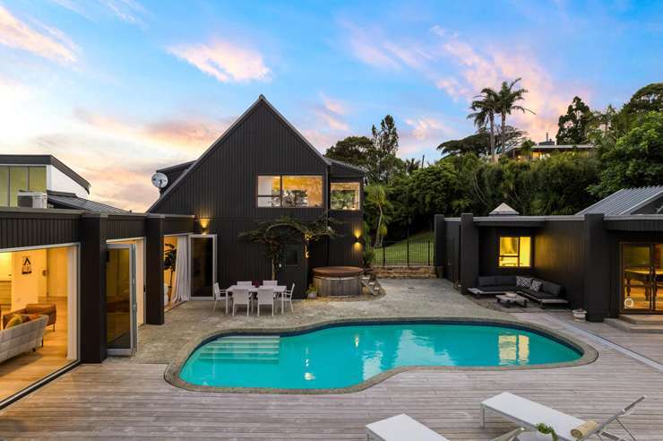 Gemma Robinson and her old school friend Samuel Parkes have joined forces to create two new baches in Whangamatā. Photo / Supplied