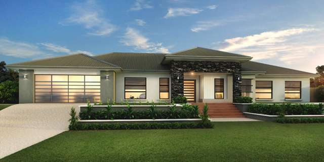 Koru 304 Portico Facade – House & Land Concept