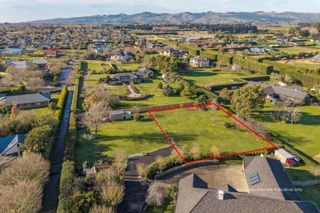 Private and prized position - 1,181sqm section
