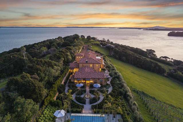 A Rare Irreplaceable Waiheke Island Masterpiece