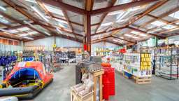 Leasehold interest in warehouse building for sale