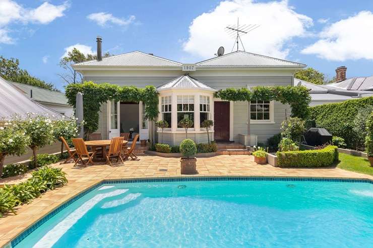A recently renovated four-bedroom villa at 15 Wapiti Avenue, in Epsom, Auckland, is ticking all the boxes for buyers. Photo / Supplied