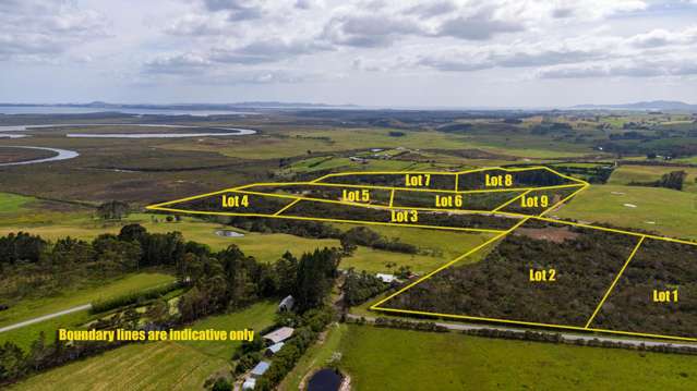 Rangaunu Harbour Heights. New 9-Lot Subdivision