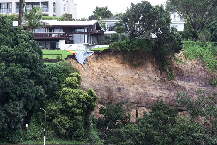 Flood damage to houses in Taradale, in Hawke's Bay. The devastation caused by Cyclone Gabrielle has left many people homeless, and will put extra pressure on the rental market. Photo / Getty Images