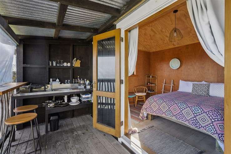 A Christchurch couple is selling Tui Hill Retreat, in Fox River, for $850,000 after abandoning their plans to run a healing centre from the site. Photo / Supplied