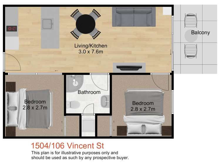 1504/106 Vincent Street City Centre_18