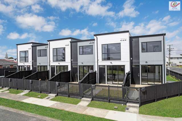 Brandnew, spacious 3 bedroom in Mangere east!