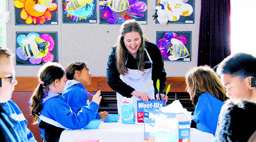 School brekkie scheme hits milestone