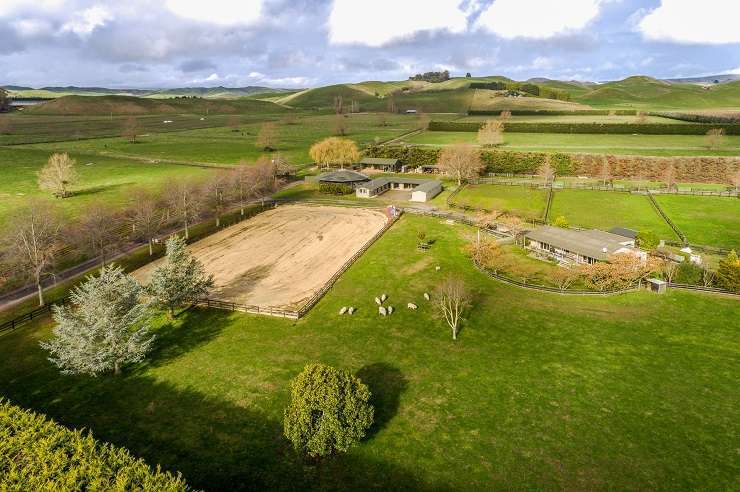 The Bests built the American-style ranch as their family home 10 years ago. Photo / Supplied