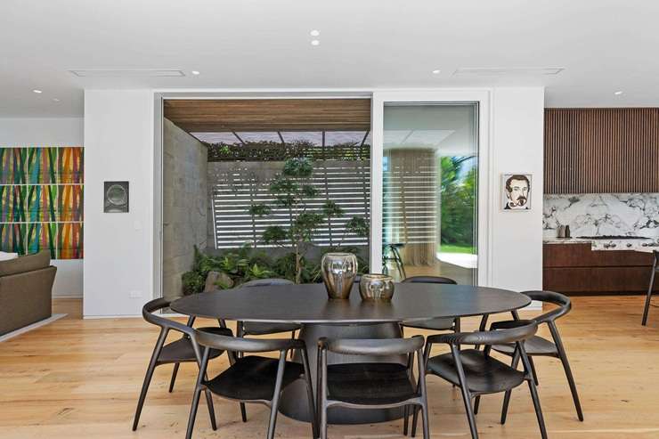 Developer Simon Dunlop is selling his four-bedroom new-build villa at 15 Hamilton Road, in Auckland's Herne Bay. Photo / Supplied