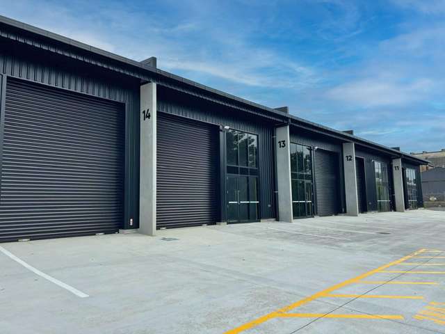 Secure an industrial unit at The Sheds