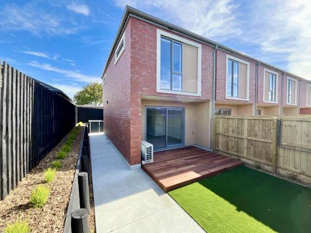 Brand new rear 2 bedroom townhouse in Linwood