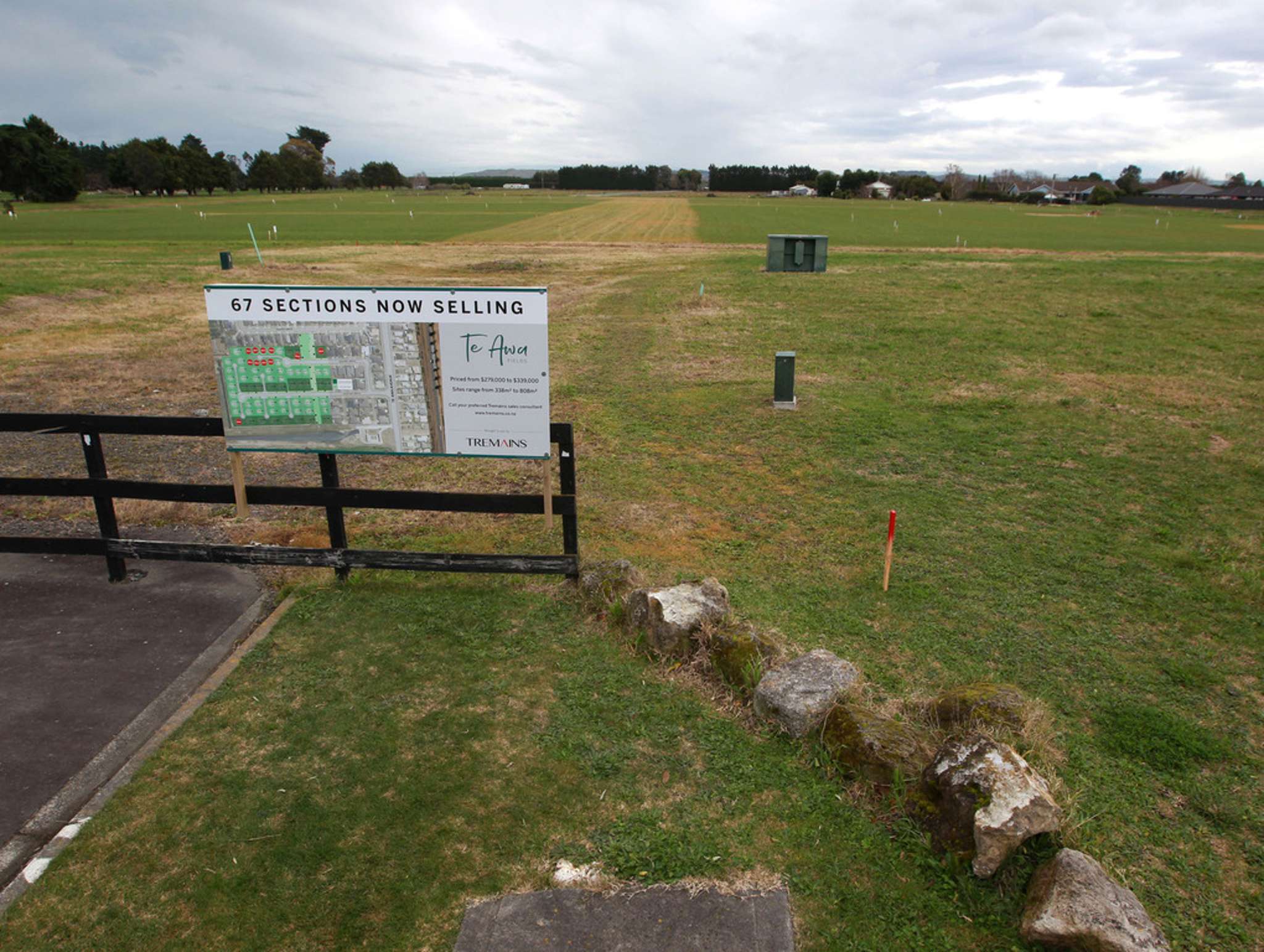 Sixty-seven new Napier lots on the market