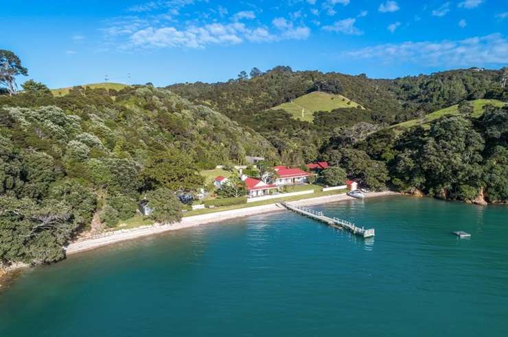 The 12ha section for sale at 143 Cowes Bay Road is one of the last untouched plots of land on Waiheke Island. Photo / Supplied