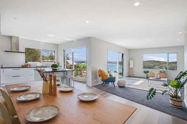 Near-new coastal living with sea views
