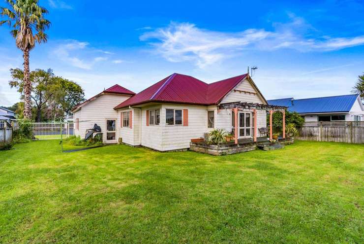 The brick and tile home on Matipo Road, in Te Atatu Peninsula, Auckland, was sold as a development opportunity. It last sold in 2021 for $2m. Photo / Supplied