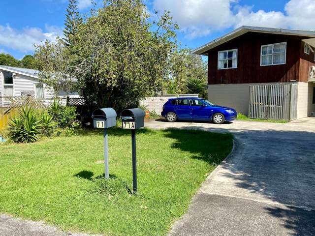 Downstairs Two Bedroom unit with plenty of space