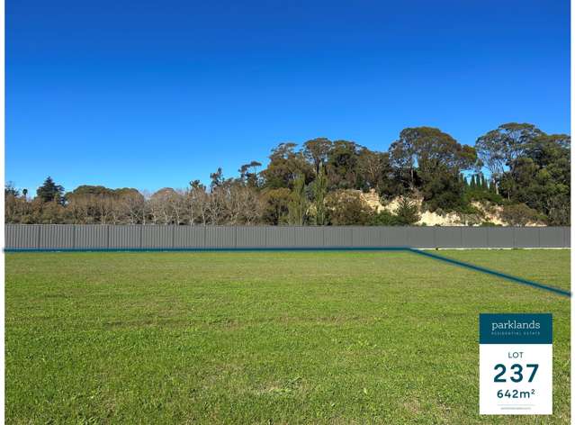 Spacious Parklands Section | 642m², Lot 237