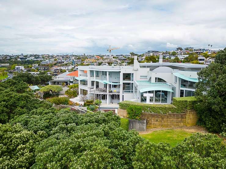 Paritai Drive, in Auckland's Orakei, is one of New Zealand's wealthiest streets for real estate. Photo / Chris Tarpey