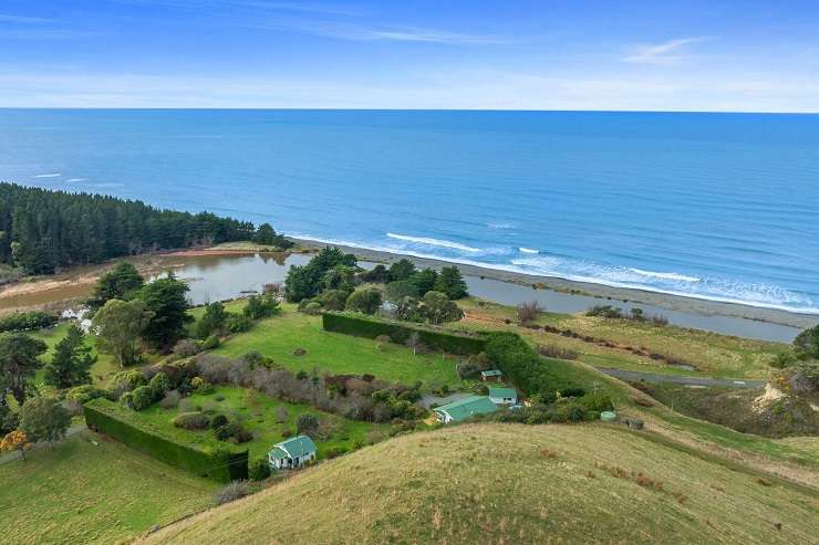 Judy Grigor saved her old school in Gore Bay, Hurunui District, from demolition in the early 1990s and now uses it for guest accommodation.  Photo / Supplied