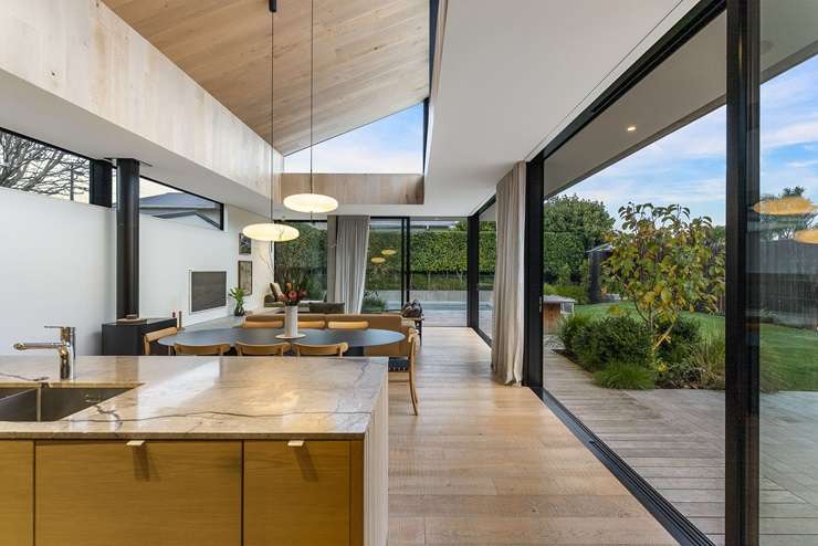 90 Walker Road, Point Chevalier, Auckland, has been transformed from a drab bungalow into a modern architectural wonder. Photo / Supplied