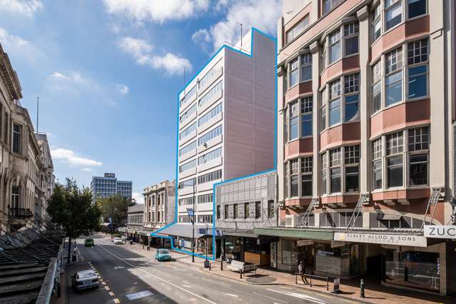 Prominent Dunedin office tower in prime location