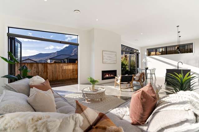 Family living with designer touches