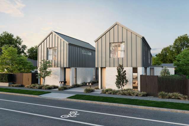 Large, architectural, limited-release duplexes