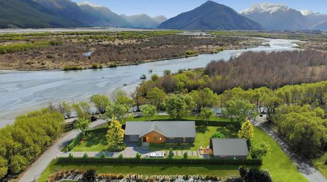 Lake and mountain views - waterfront section