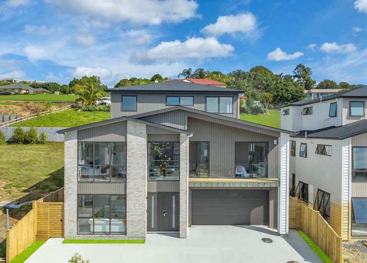 The most viewed property on OneRoof in the last 30 days is this resort-like home at 13 Acmena Lane, in Pakuranga, Auckland. Photo / Supplied