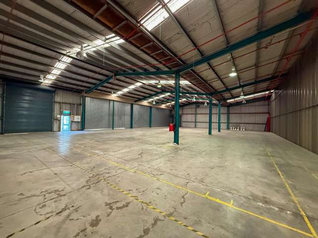 Industrial gem: Greerton warehouse ready!