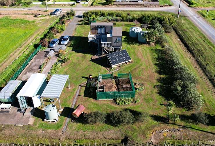 Fully consented and fully off-grid, 5 Church Street, Dargaville, Kaipara, is up for grabs. Photo / Supplied