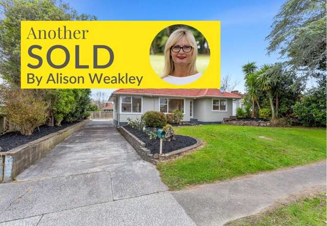 SOLD by Alison Weakley