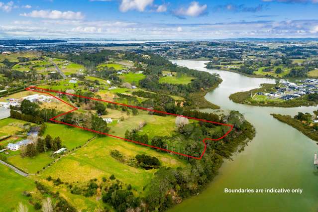 WATERFRONT AND DEVELOPMENT POTENTIAL - 18 ACRES