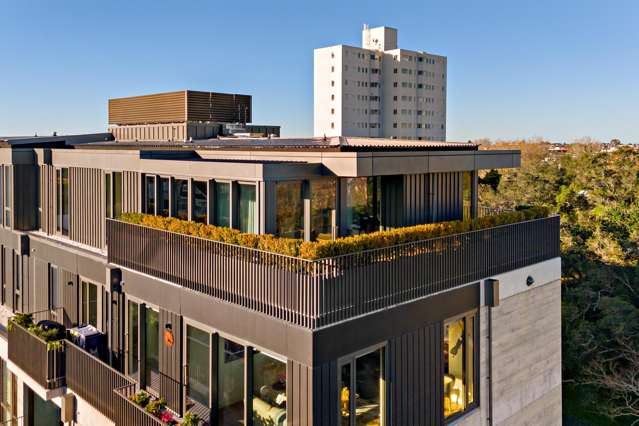Peaceful private penthouse perfection
