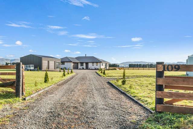 Stunning Near-New Home on 10 Beautiful Acres