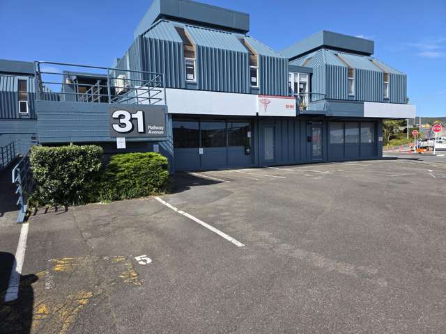Ground Floor Office with parking outside on site