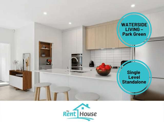 WELCOME TO WATERSIDE LIVING IN BEAUTIFUL PARK GREEN