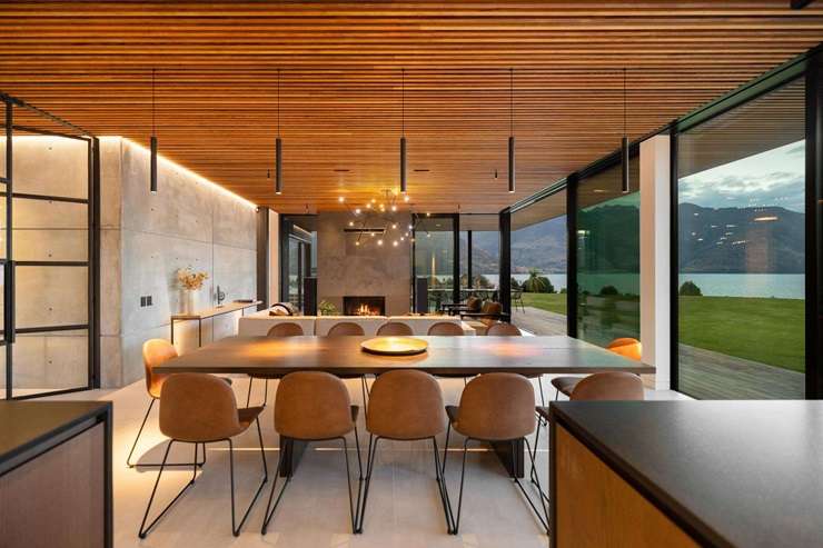 A four-bedroom home on Drift Bay Road, Wye Creek, in Queenstown, was snapped up last month after a year on the market. Photo / Supplied