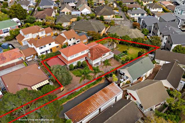 Huge home and flat with development potential!