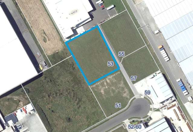 4,225sqm Industrial Parcel of Land