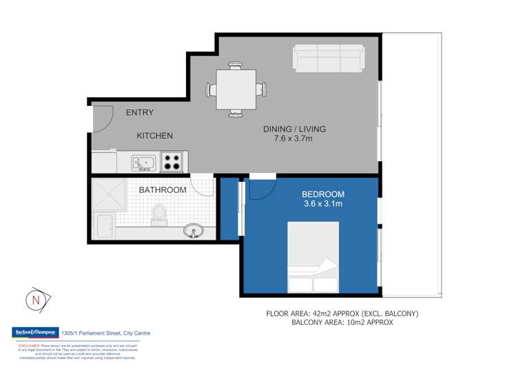 1305/1 Parliament Street Auckland Central_8