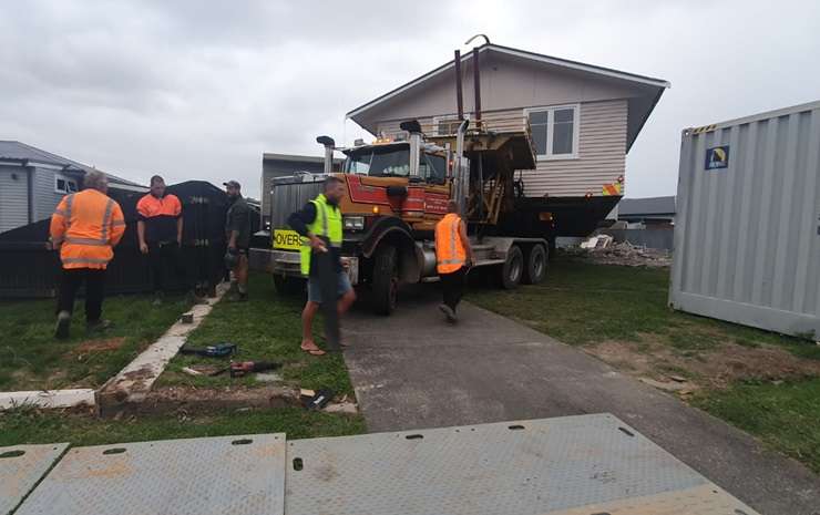 Dylan Cossey put his Block skills to good use building his resort-like home at 29 Warwick Crescent, in Napier's Taradale. Photo / Supplied